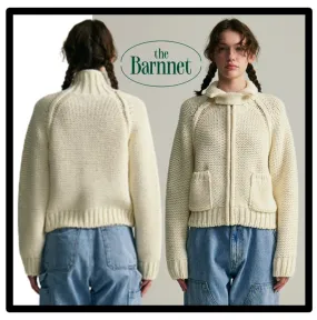 The Barnnet Street Style Logo Cardigans