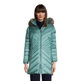 ThermoPlume Coat with Fleece Lining for Women