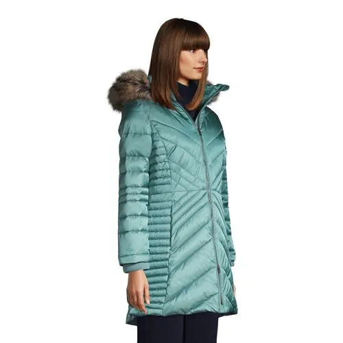 ThermoPlume Coat with Fleece Lining for Women