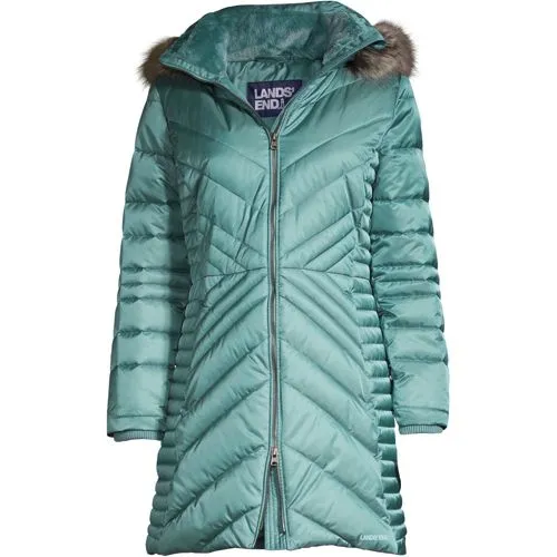 ThermoPlume Coat with Fleece Lining for Women