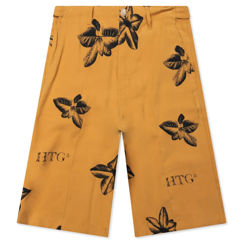 Tobacco Shorts in Mustard