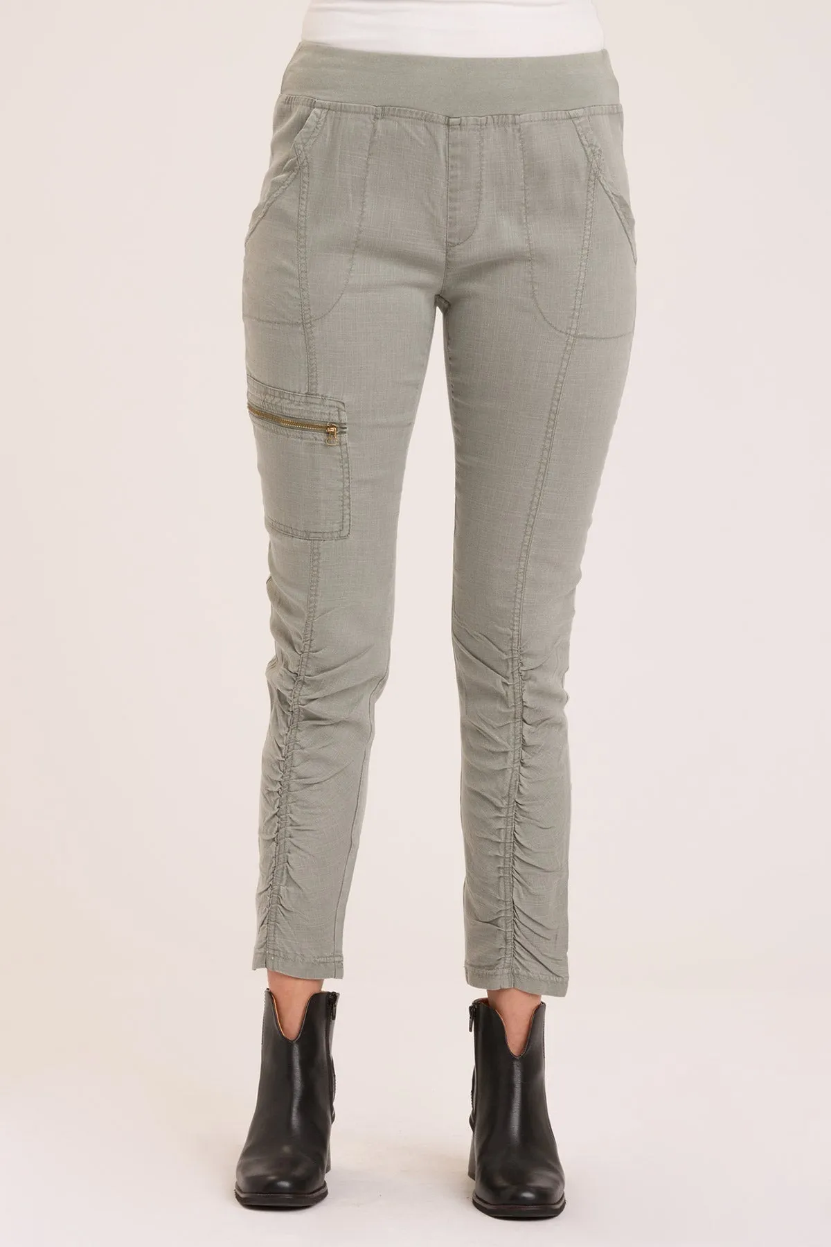 Twill Malanda Pant - Women's High Waisted Twill Pants