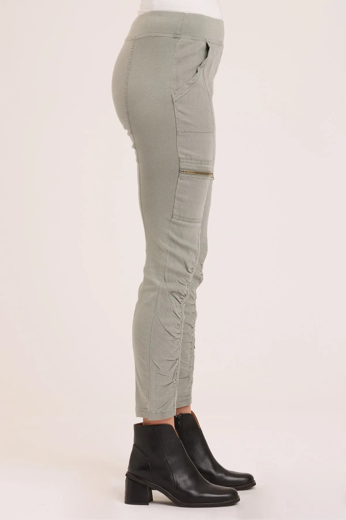 Twill Malanda Pant - Women's High Waisted Twill Pants