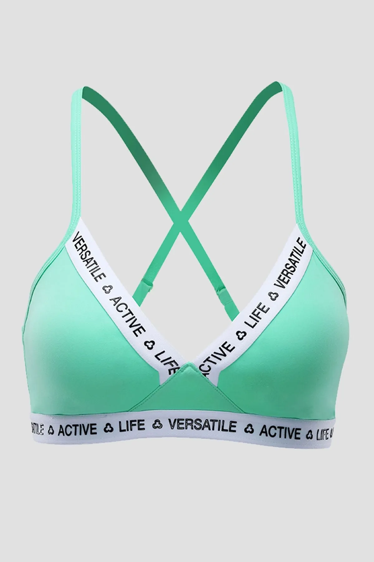 Twist Bralette in Green