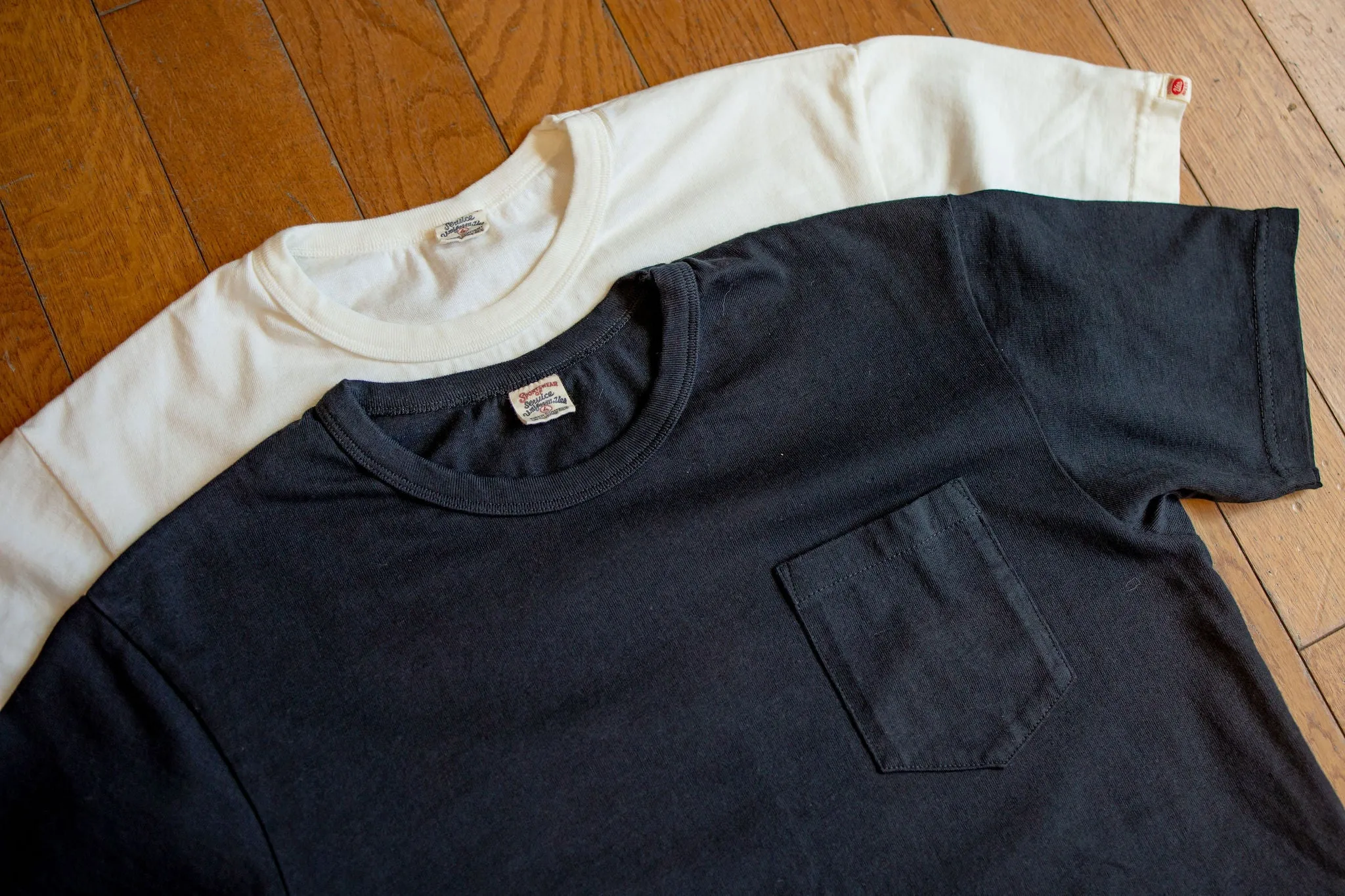 UES Ramayana Crew Neck Shirt with Pocket in Black