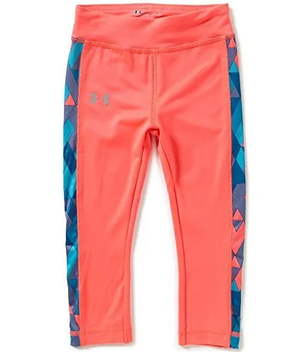 Under Armour Girls Leggings Pink Chroma Size 6