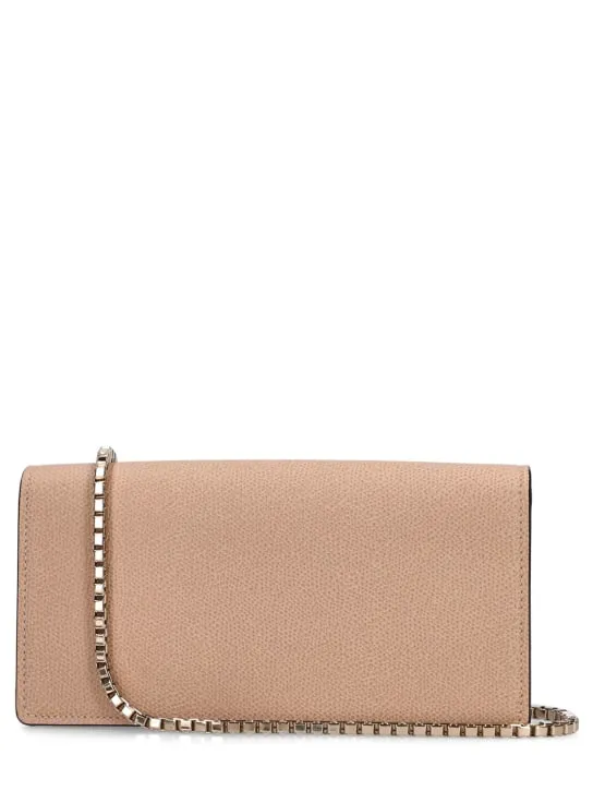 Valextra   New Iside clutch w/chain 