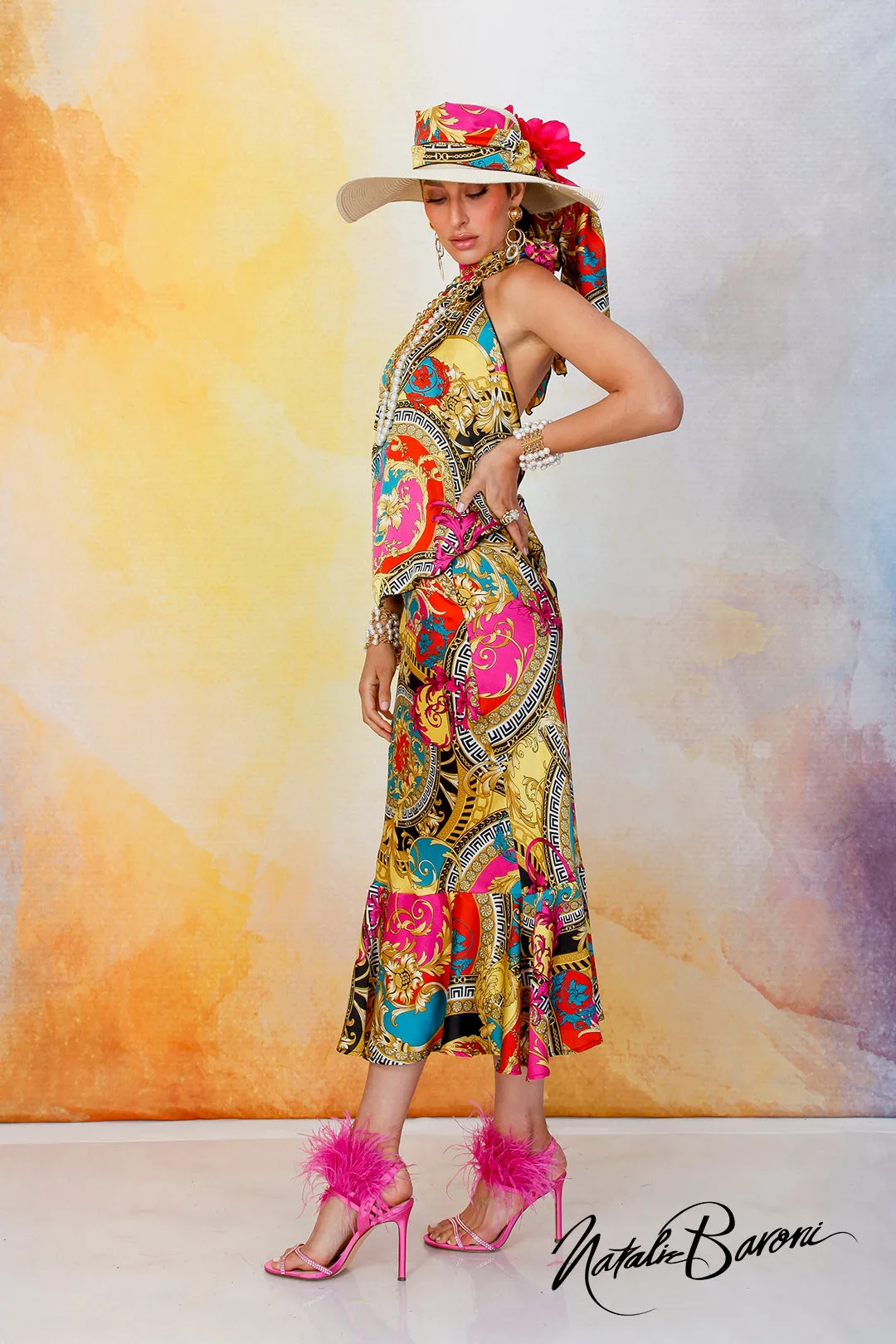 Venezia Multi Color Flounce Skirt - Search Engine Optimization Result