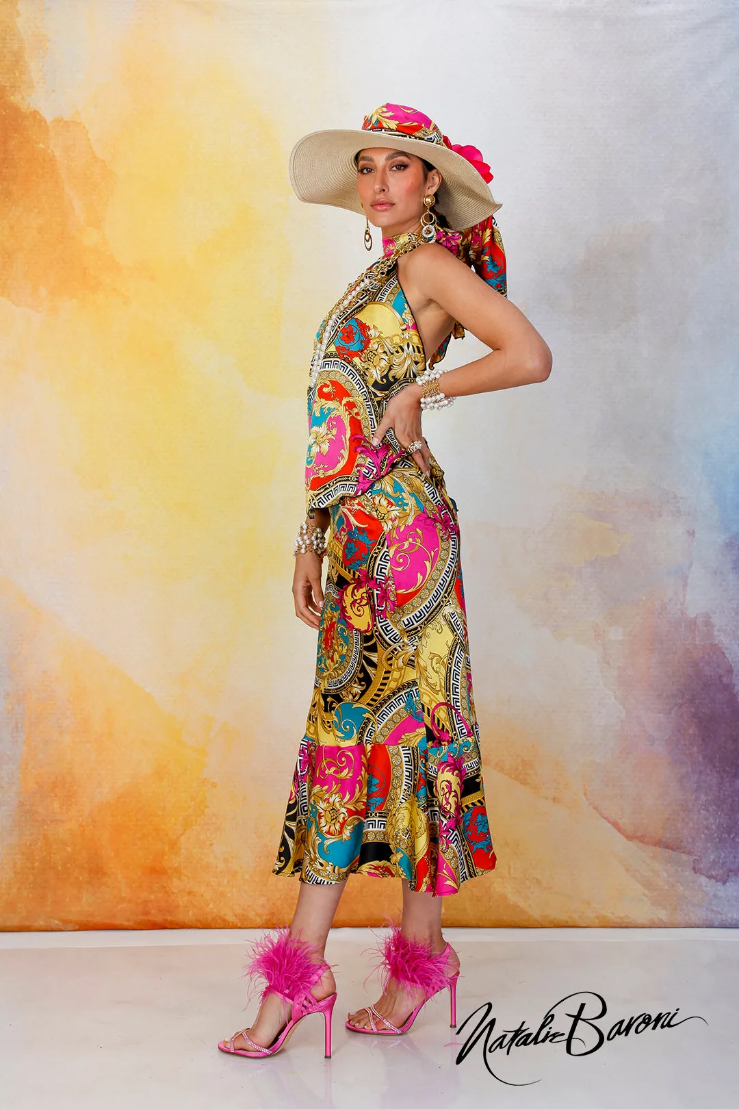 Venezia Multi Color Flounce Skirt - Search Engine Optimization Result