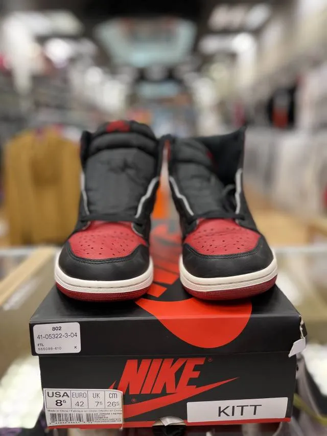 Vnds Jordan 1 Retro High Bred Toe