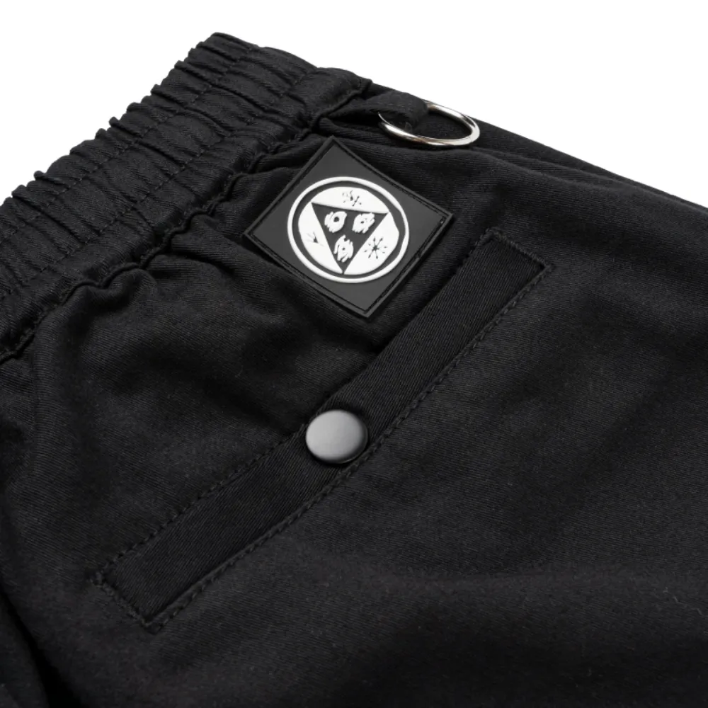 Principal Twill Elastic Welcome Black Pant