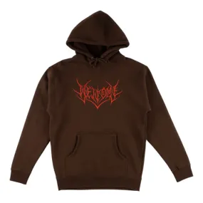 Welcome Skateboards Hoody Big Splinter Brown/Red - Buy Online Now!