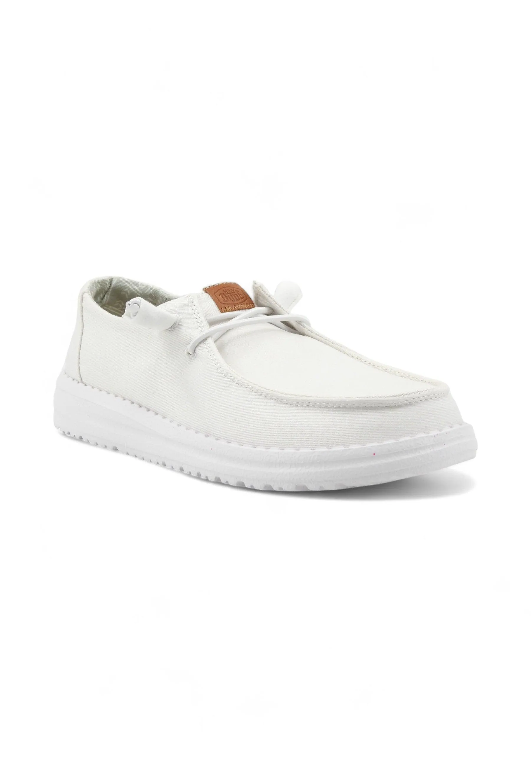 Wendy Canvas Sneaker Vela Donna White 40902-100