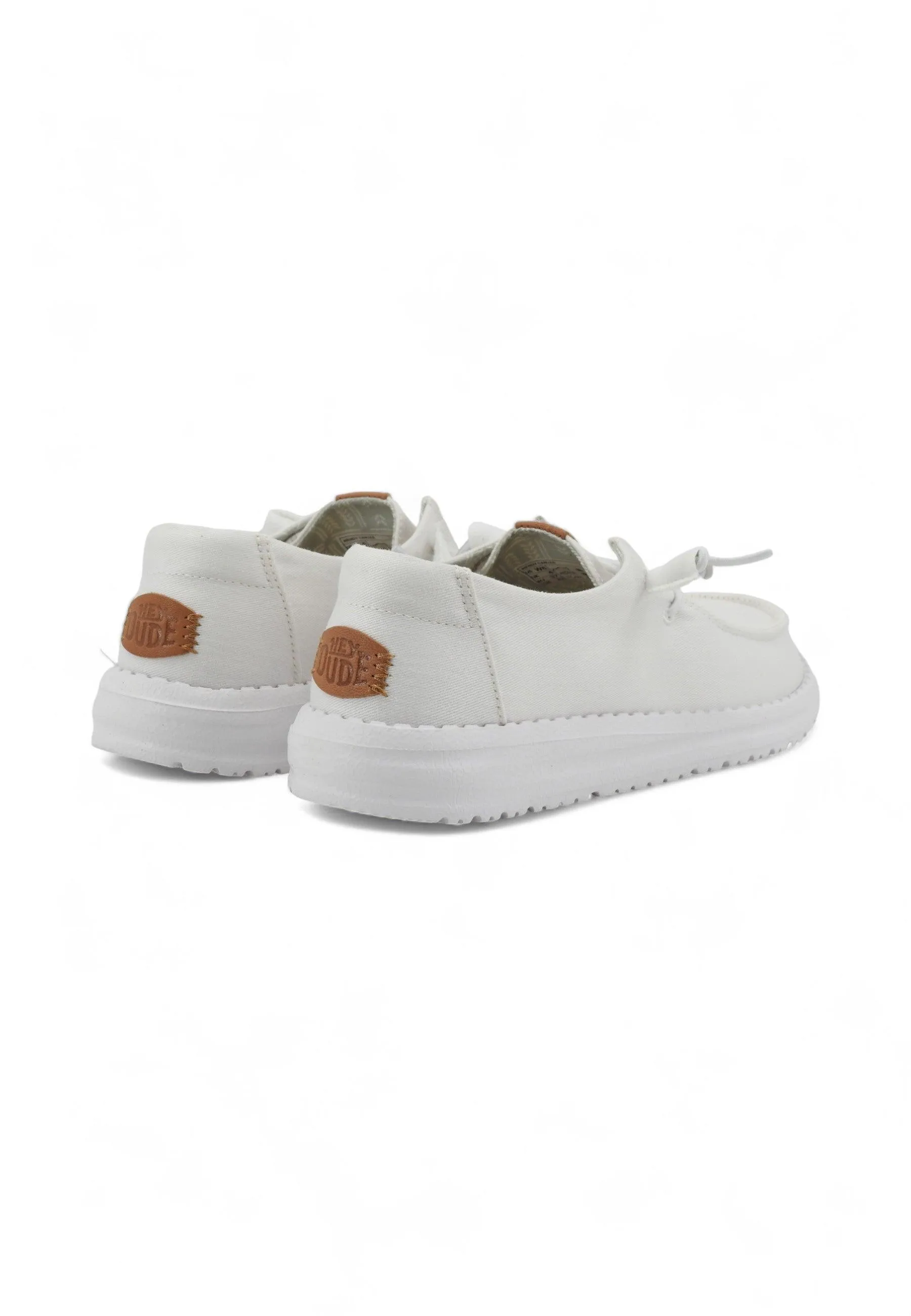 Wendy Canvas Sneaker Vela Donna White 40902-100