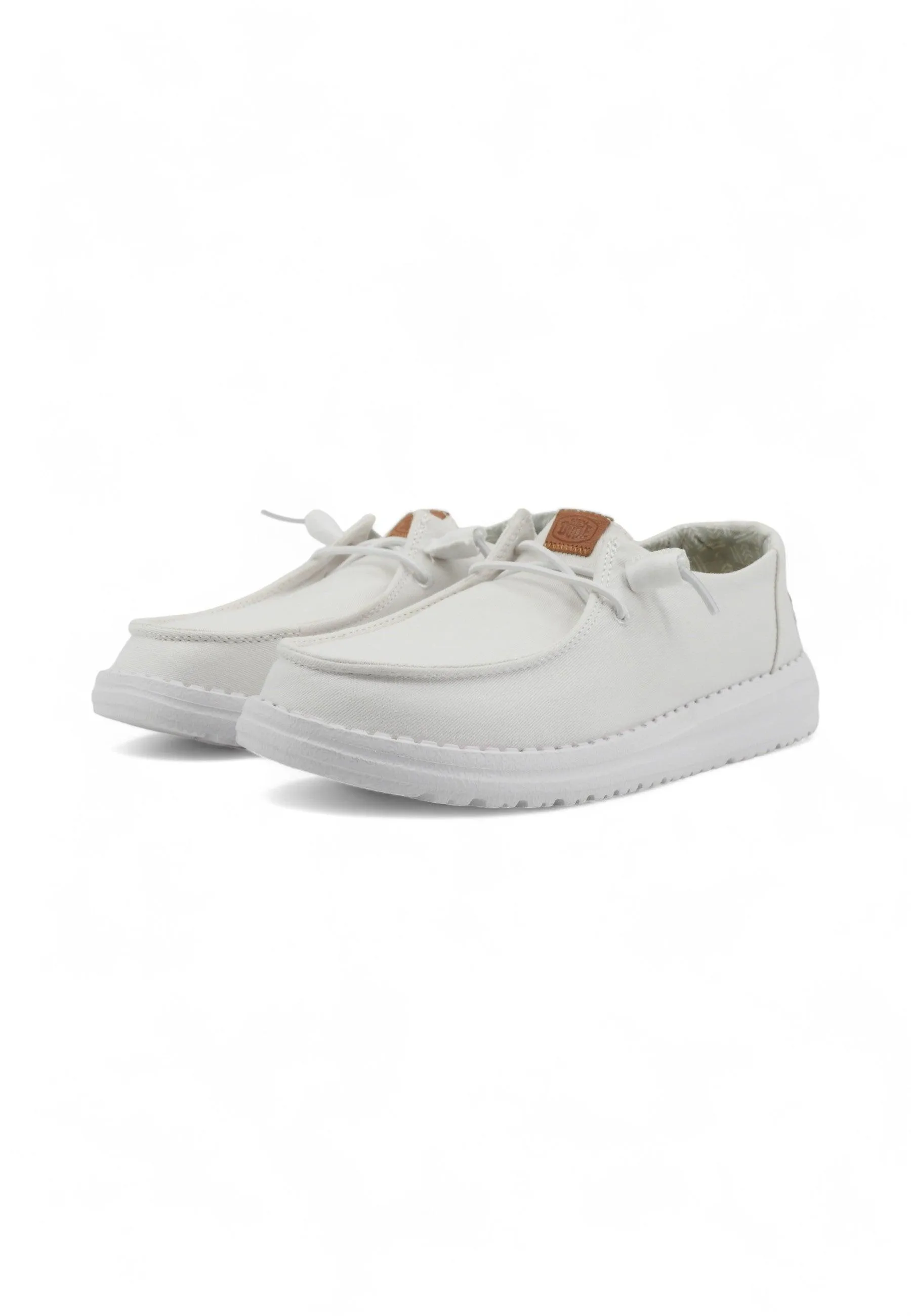 Wendy Canvas Sneaker Vela Donna White 40902-100