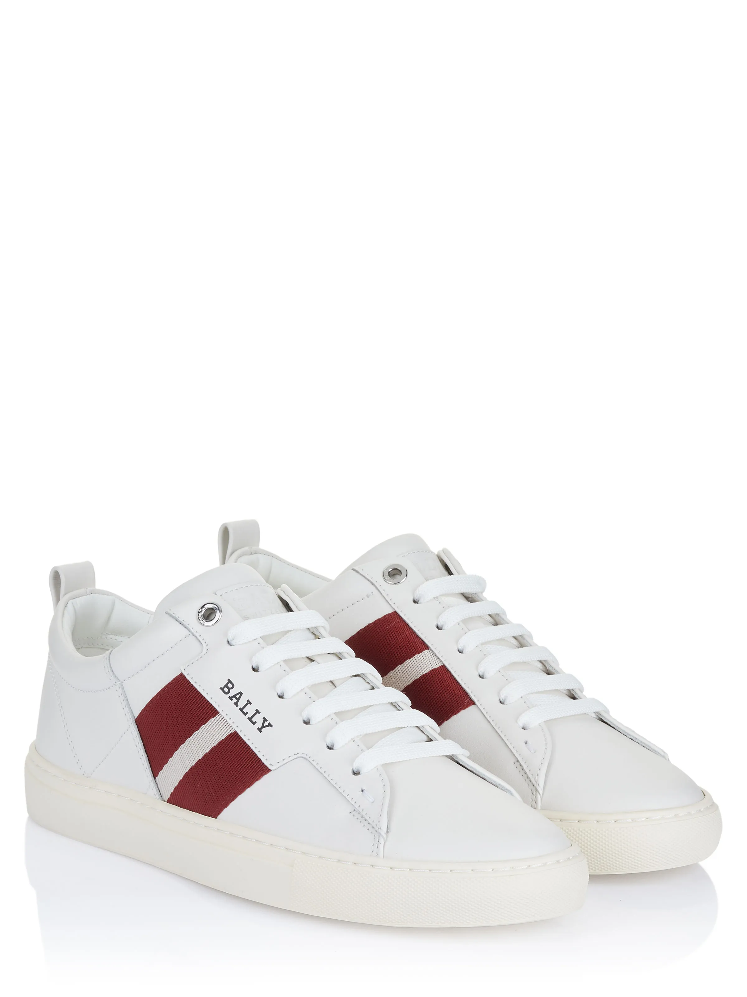 White Bally shoes