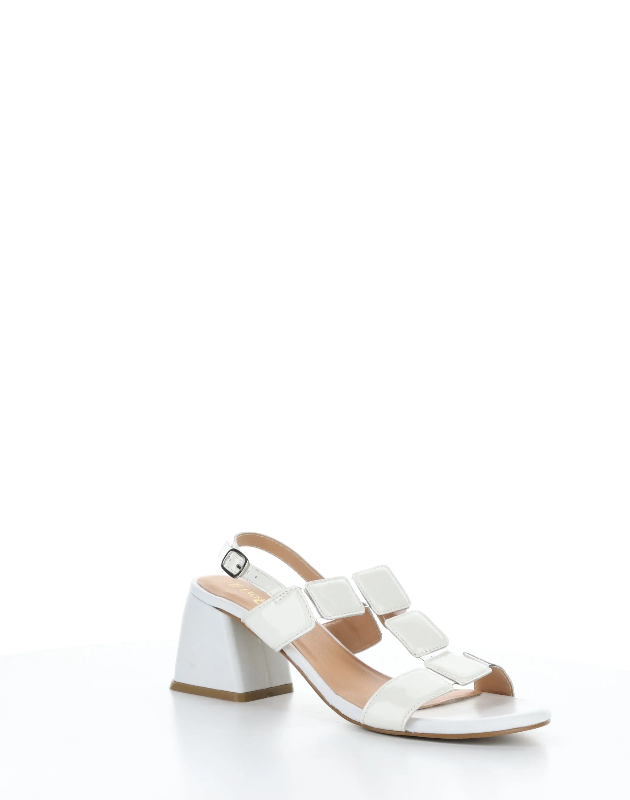 White Buckle Sandals - Shop Now.