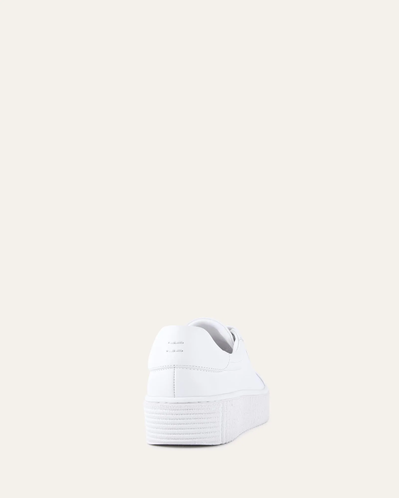 White Leather Arianna Sneakers