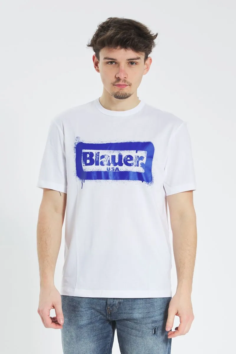 White Men's T-shirt