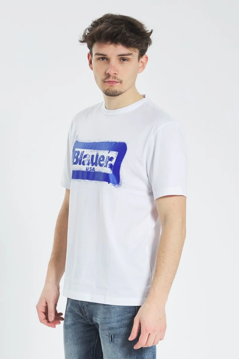 White Men's T-shirt