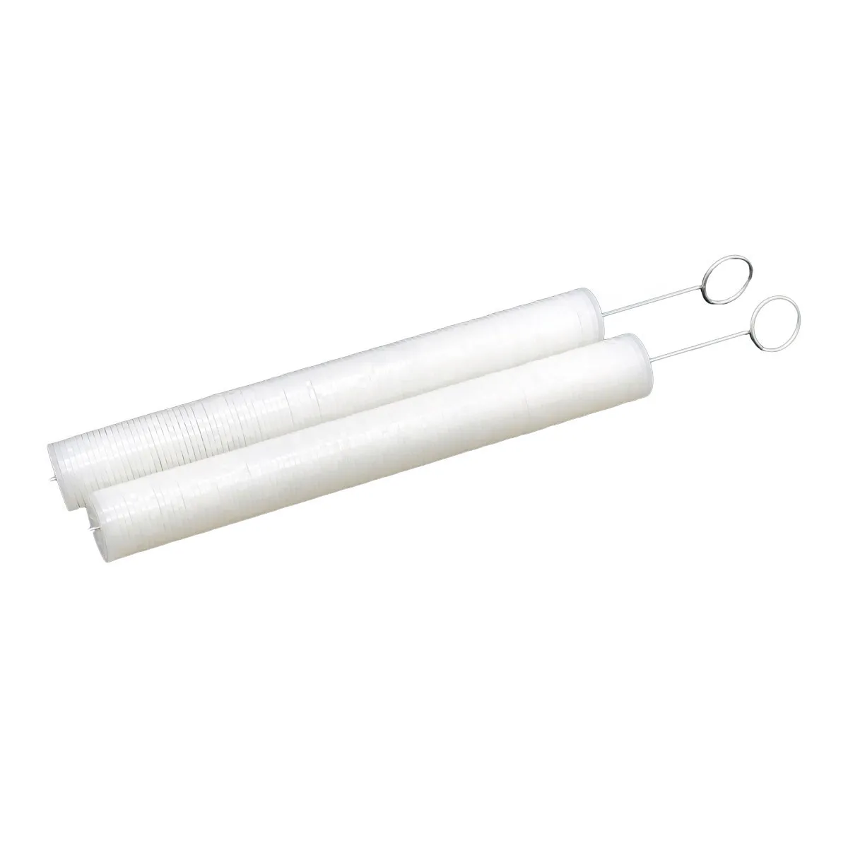 White Plastic Caps – 1″ Bostitch Style, 2.5m/cs