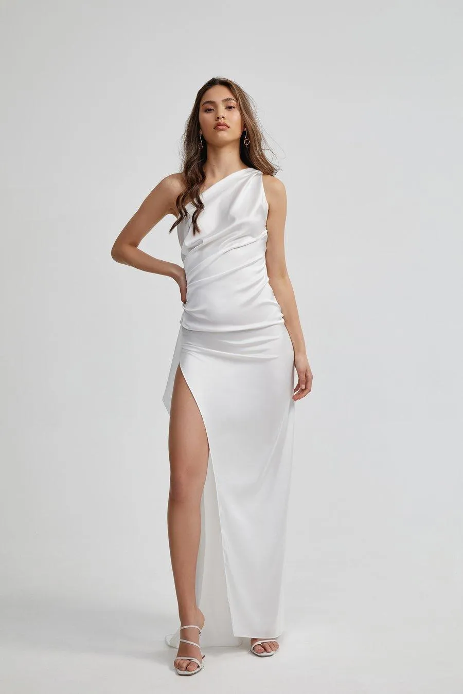 White Samira Dress