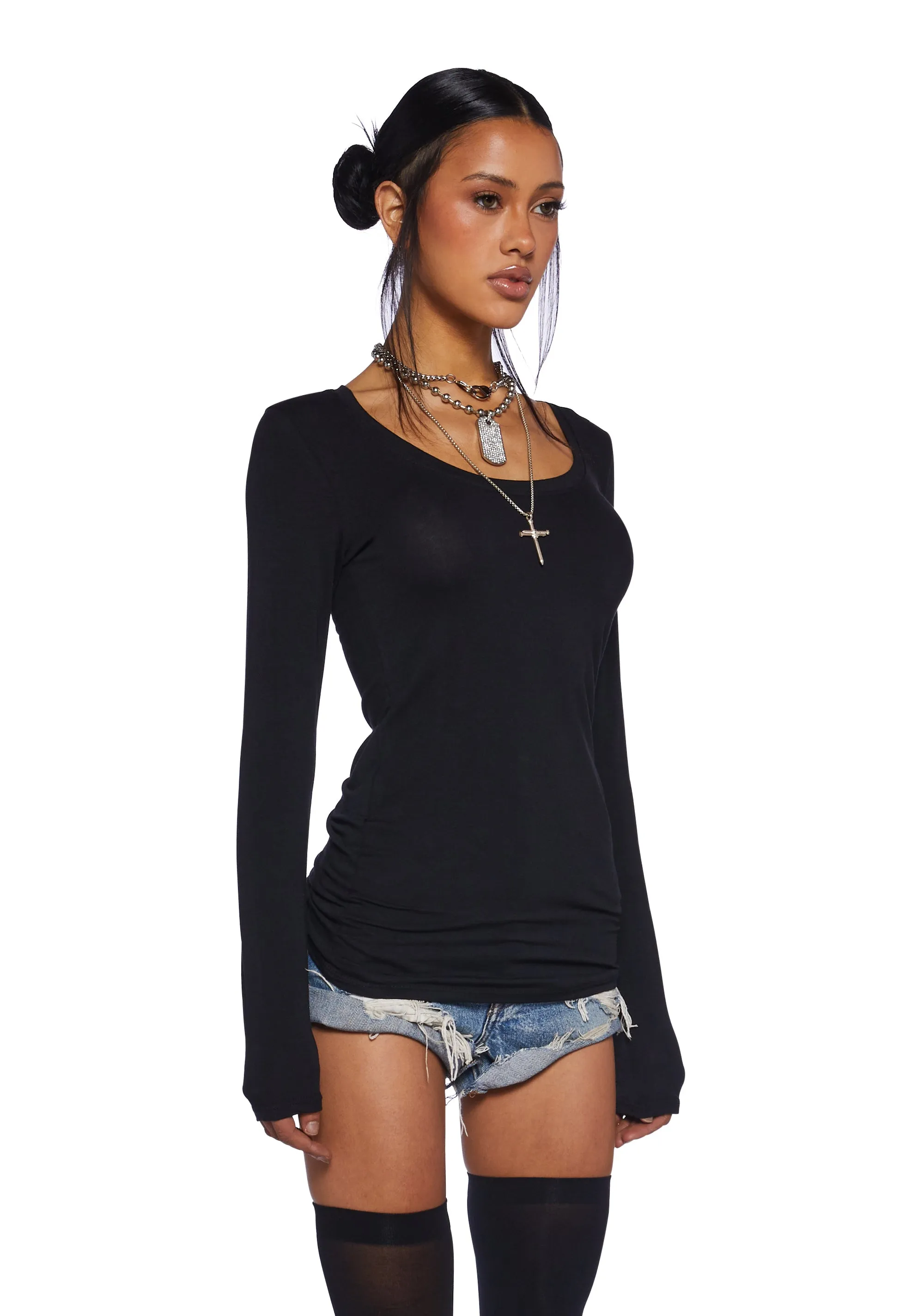 Wicked Stunner Status Cropped Sweater-