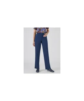 Wide-leg Trousers with Tummy Control