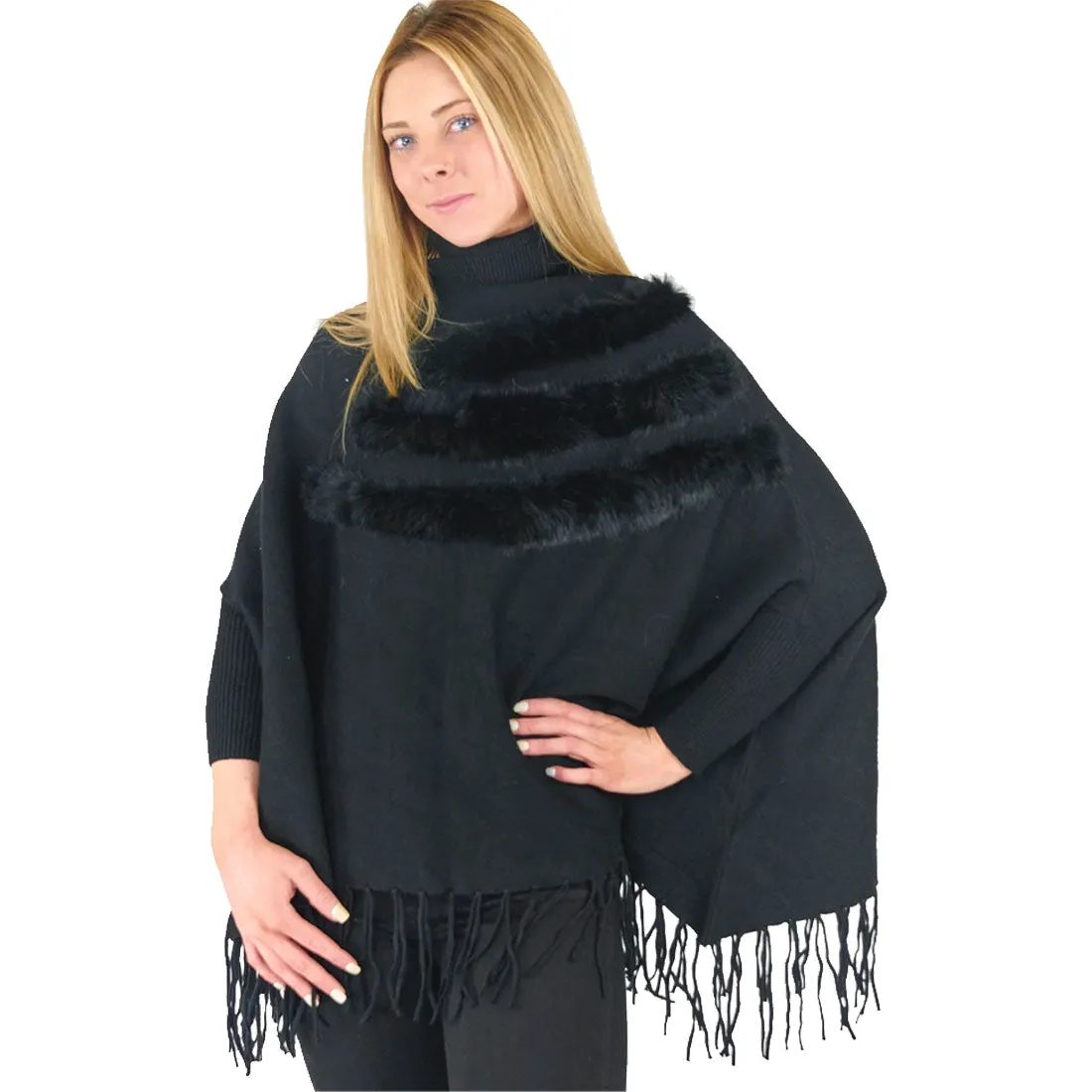 Women's Skea Fringe Shawl