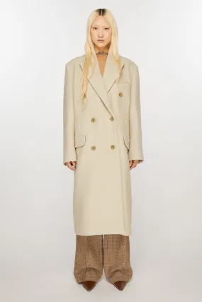 Wool Coat Double-breasted