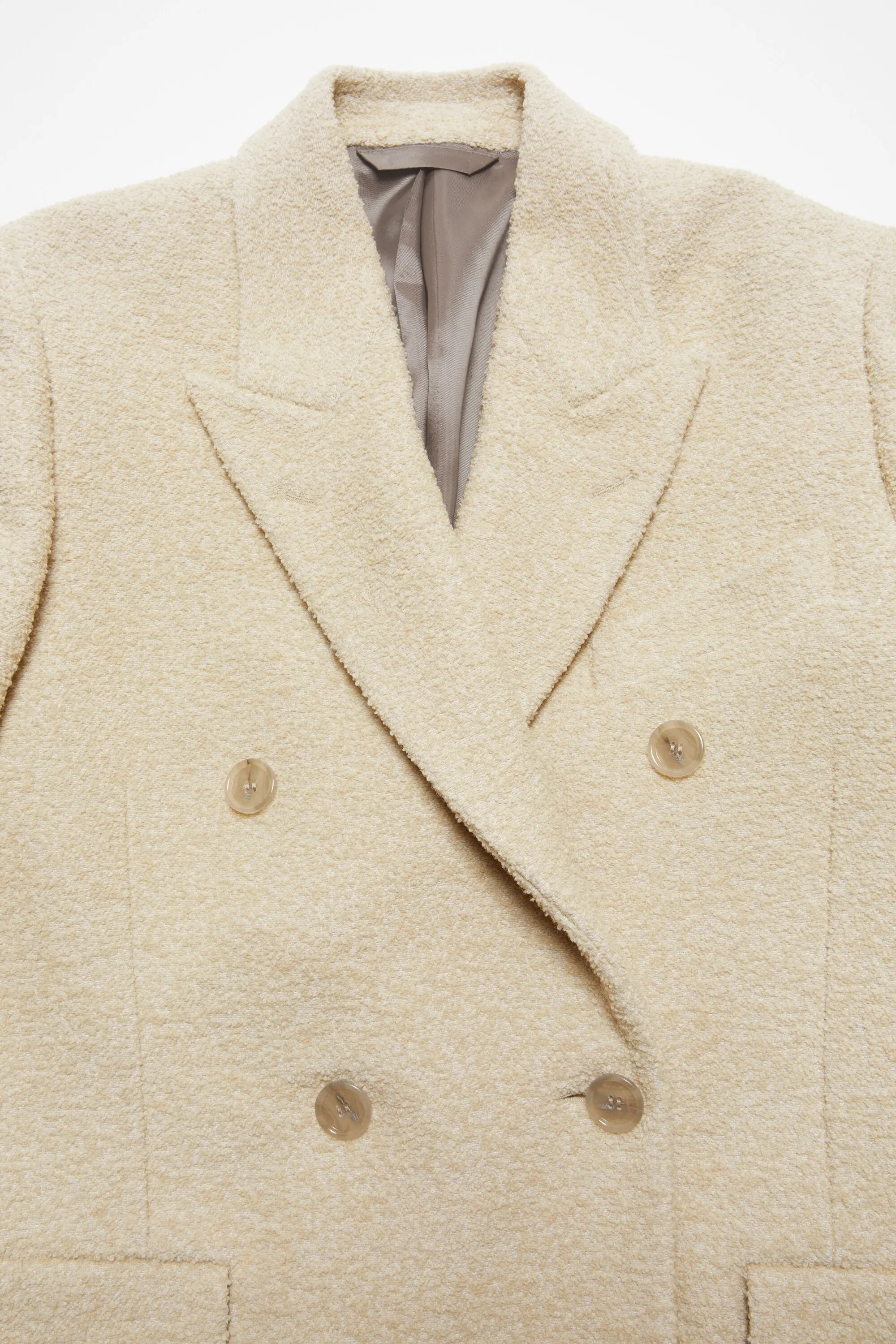 Wool Coat Double-breasted