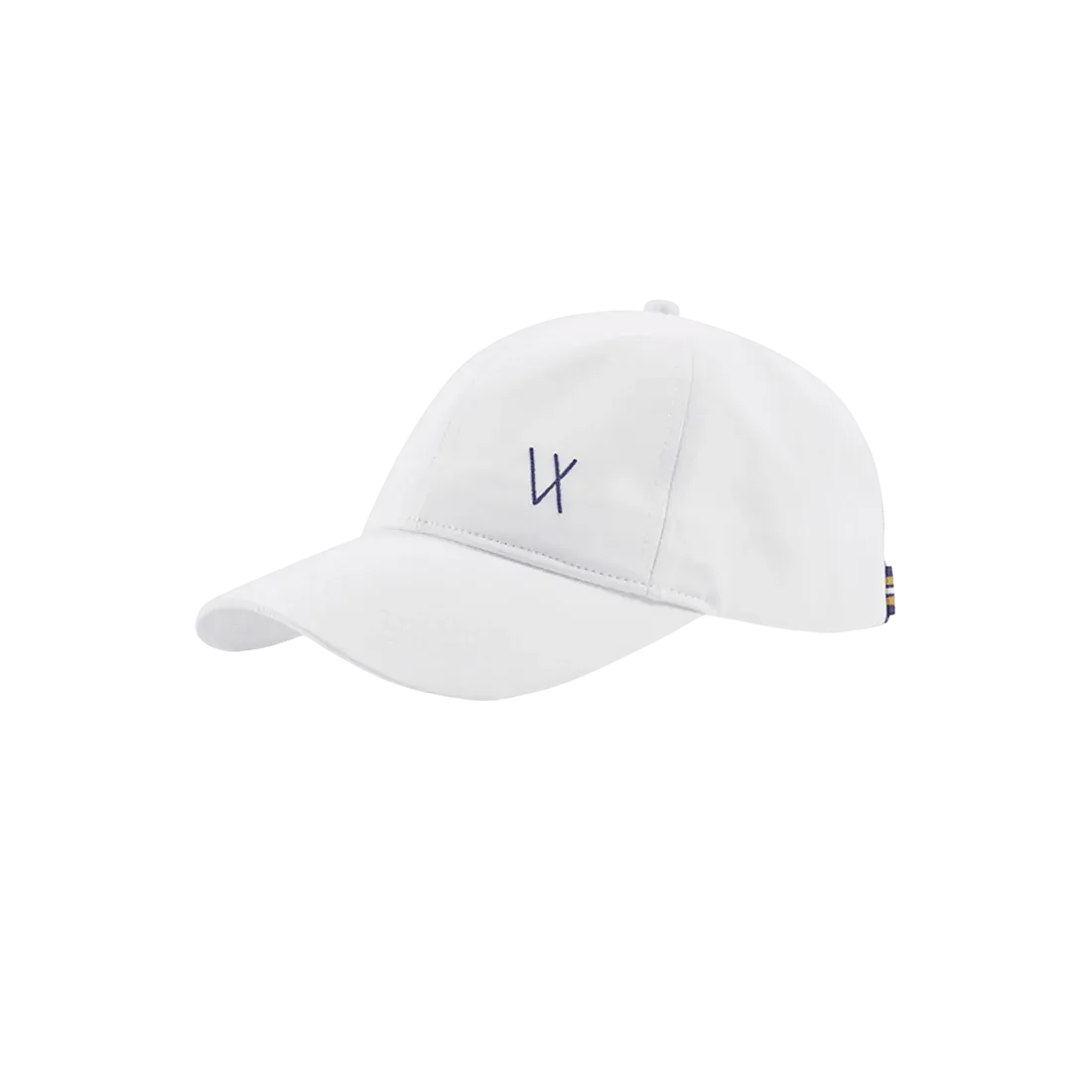 Woven White Cap