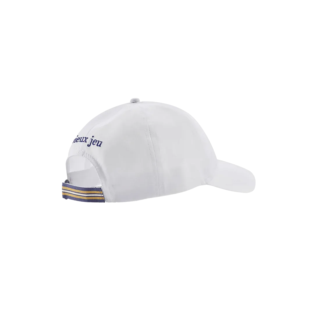 Woven White Cap