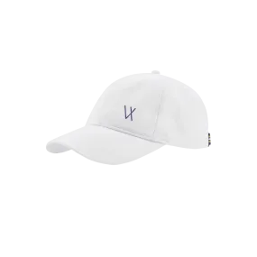 Woven White Cap