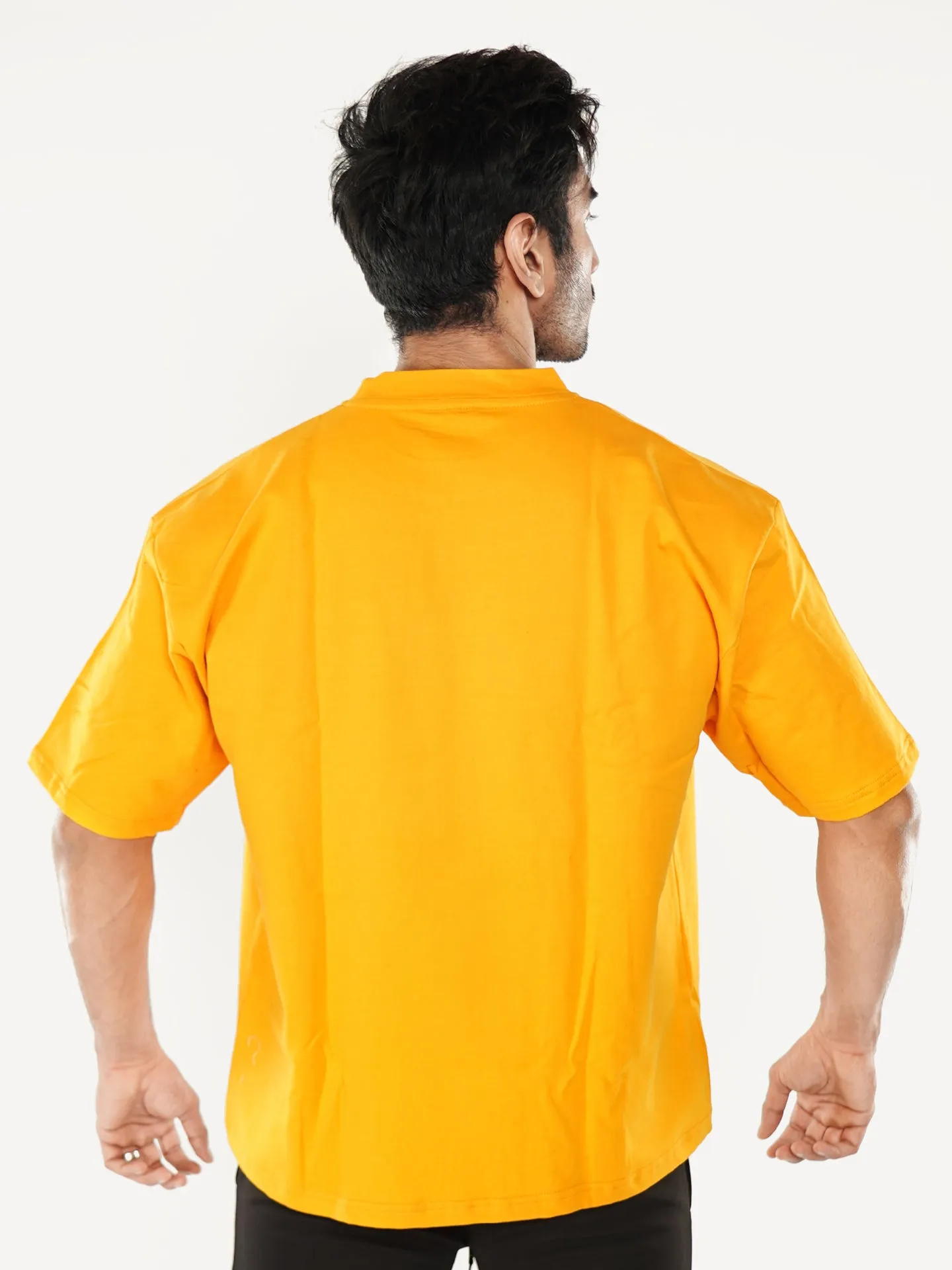 Yellow Oversized Gym Shirt on Sale