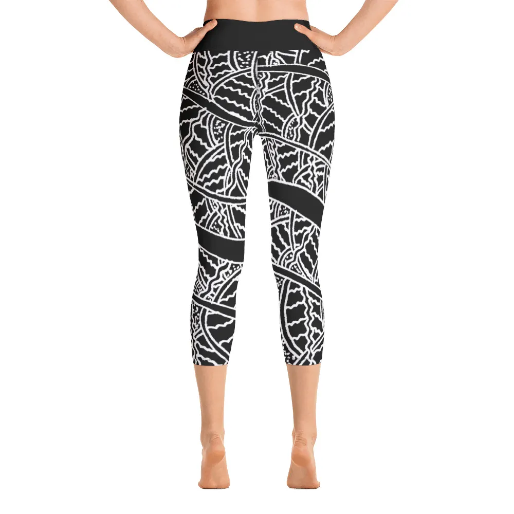 Yoga Capri Leggings Driftwood Store