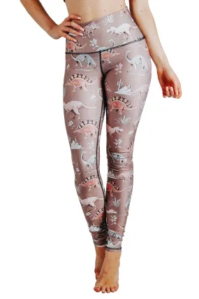 Yoga Pants with Stokasaurus Print